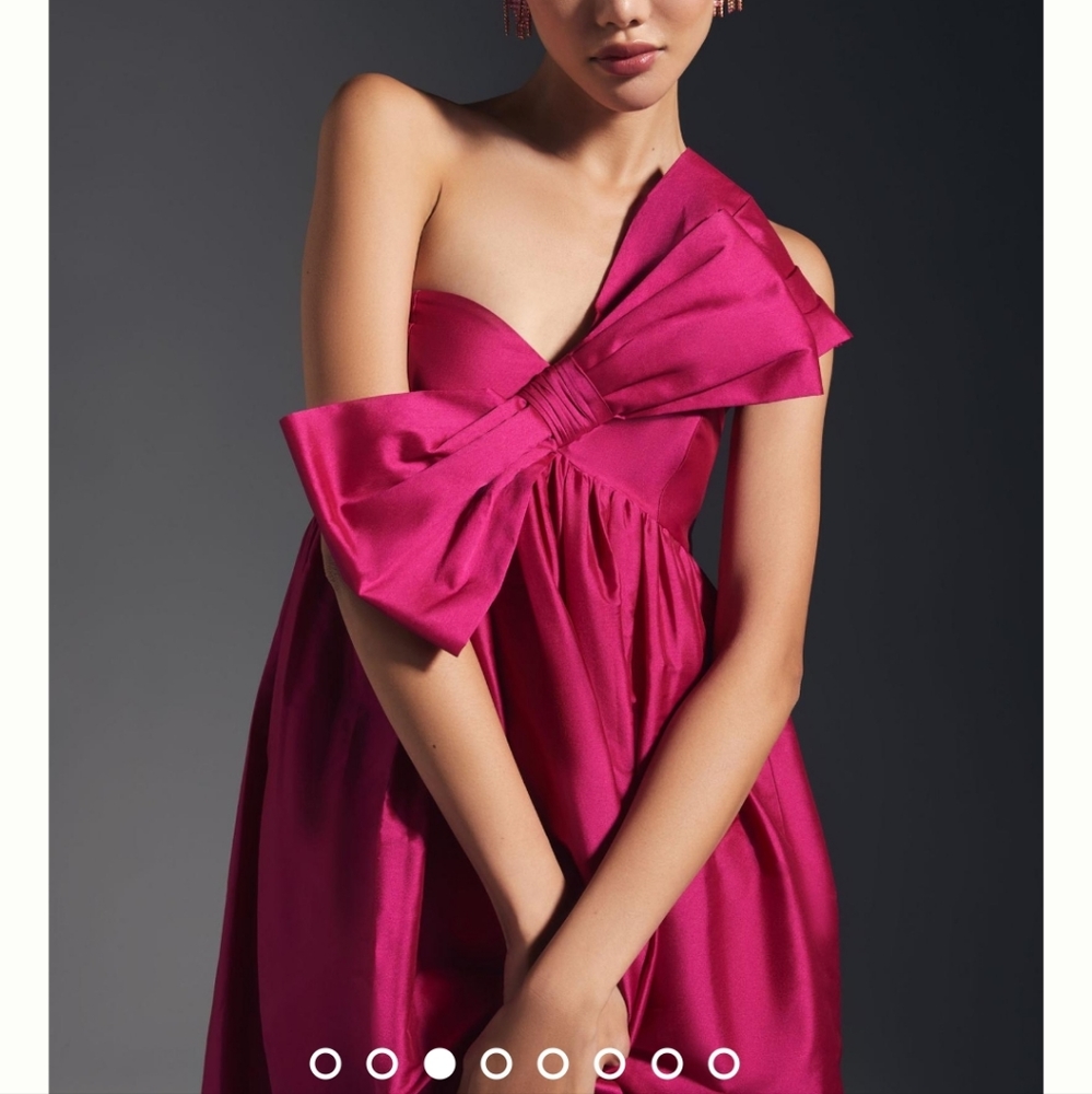 Atsu Anthropolgie Small Maroon Gown